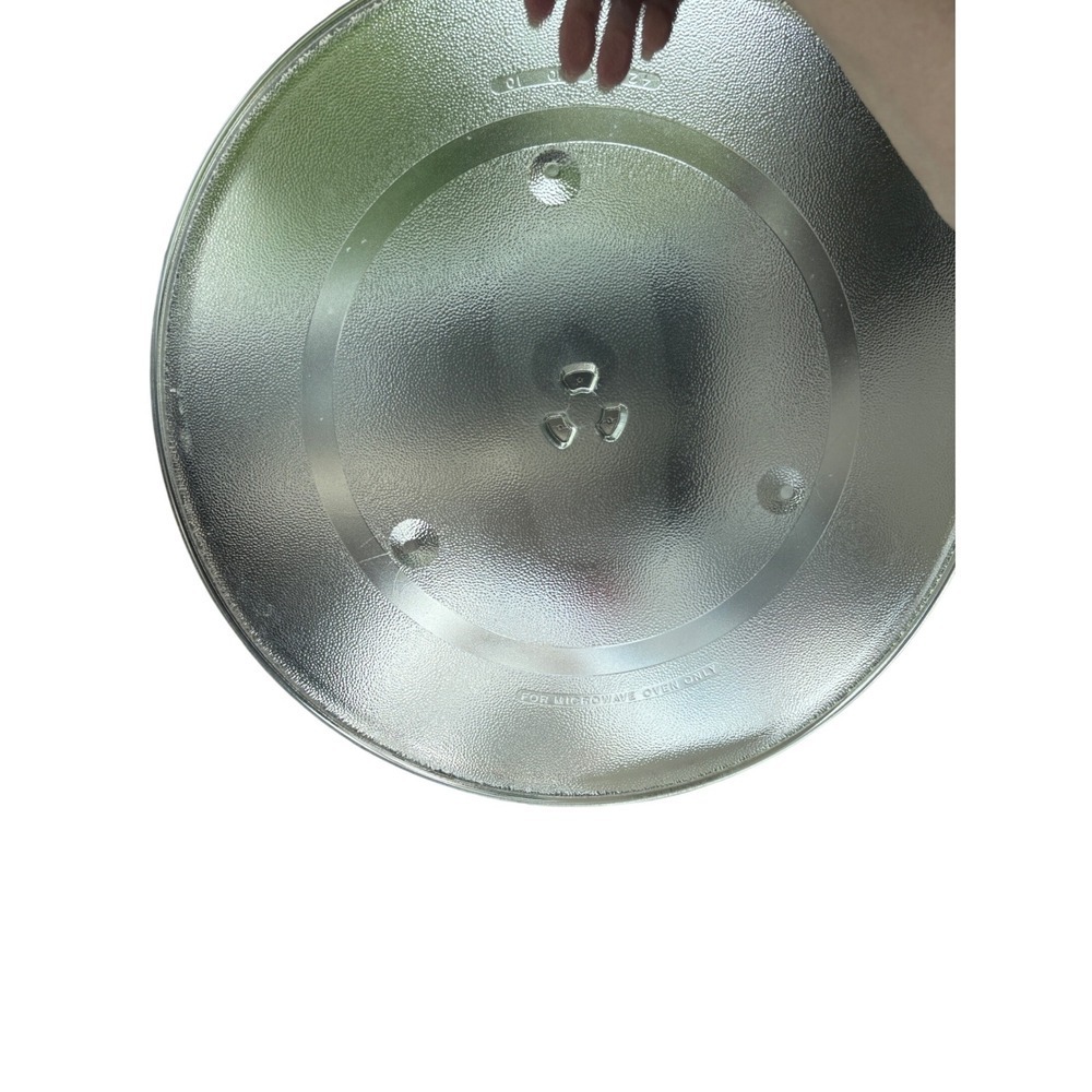 Universal Microwave Glass Turntable Tray Plate 3-Part Cloverleaf Center 24R